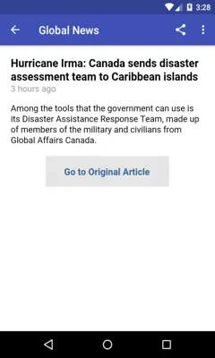 Canada News Live Free android App screenshot 1