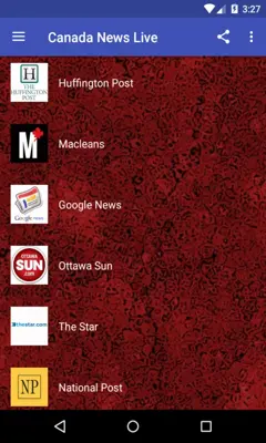 Canada News Live Free android App screenshot 3